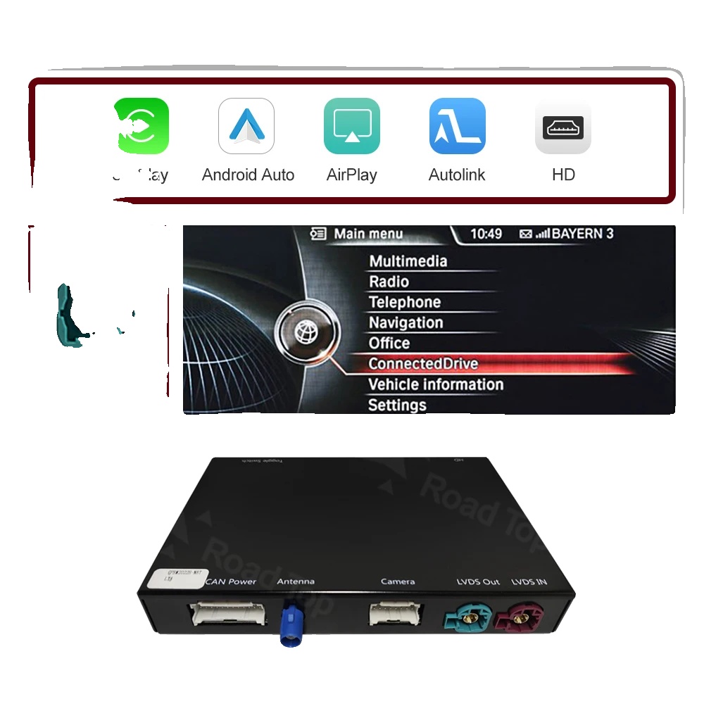 Drahtloses Carplay, Kompatibilität Mit Kompakten Luxusfahrzeugen Der Serien 1 Und 2, Sprachsteuerungsfunktionen, Nbt-system