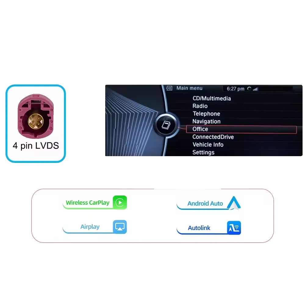 Smart-modul, Kabelloses Carplay, Android Auto-kompatibilität, Cic-system