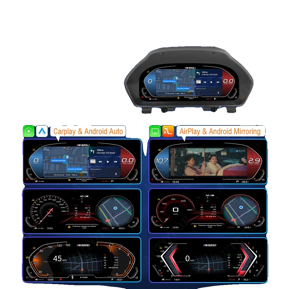 Digitales Instrumentencluster, Kabelloses Carplay, Echtzeit-navigation, Carplay-version