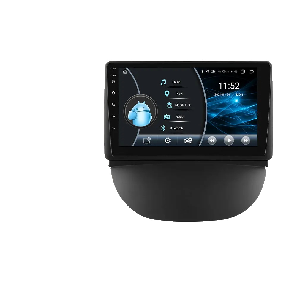 Carplay, Qled-display, Verbesserte Audiofunktionen, Kompatibel Mit Renault Symbol 2003-2008 Audio, W7 Ki