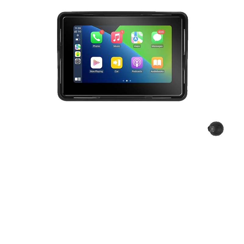 Motorrad-navigationsdisplay, Kabelloses Carplay, Bluetooth-unterstützung, 5 Zoll Carplay