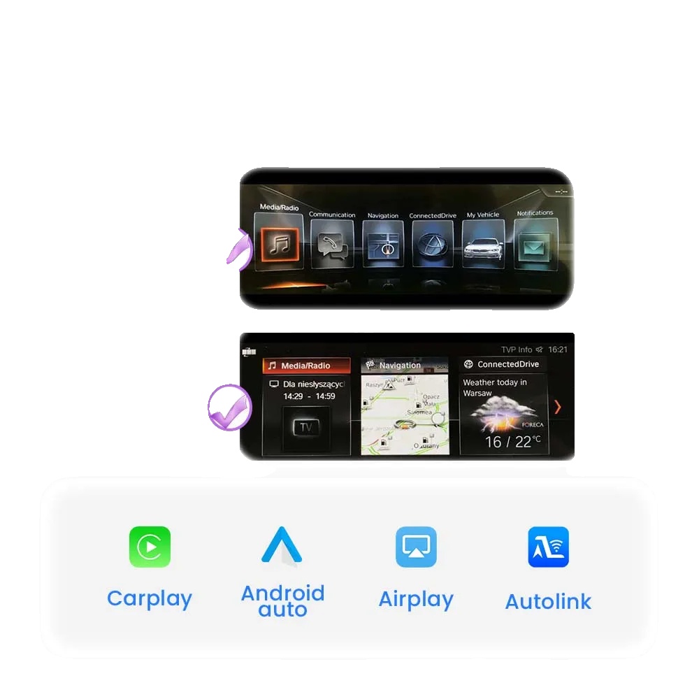 Auto-schnittstellenmodul, Kabelloses Carplay, Android Auto-kompatibilität, Evo
