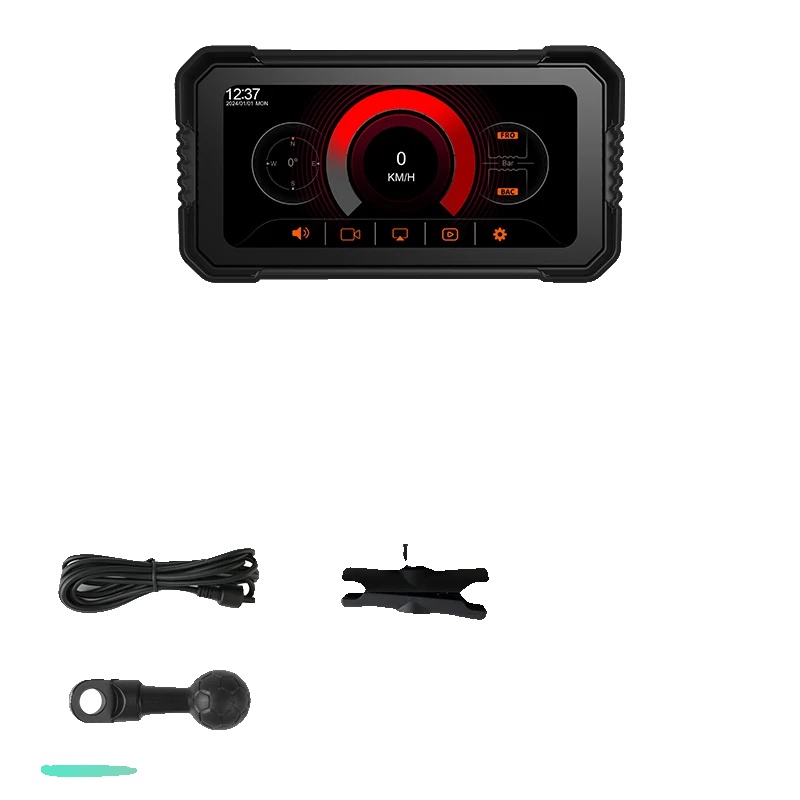 Motorrad-navigationsradio, Kabelloses Carplay, Bluetooth-konnektivität, Moto Radio, Keine