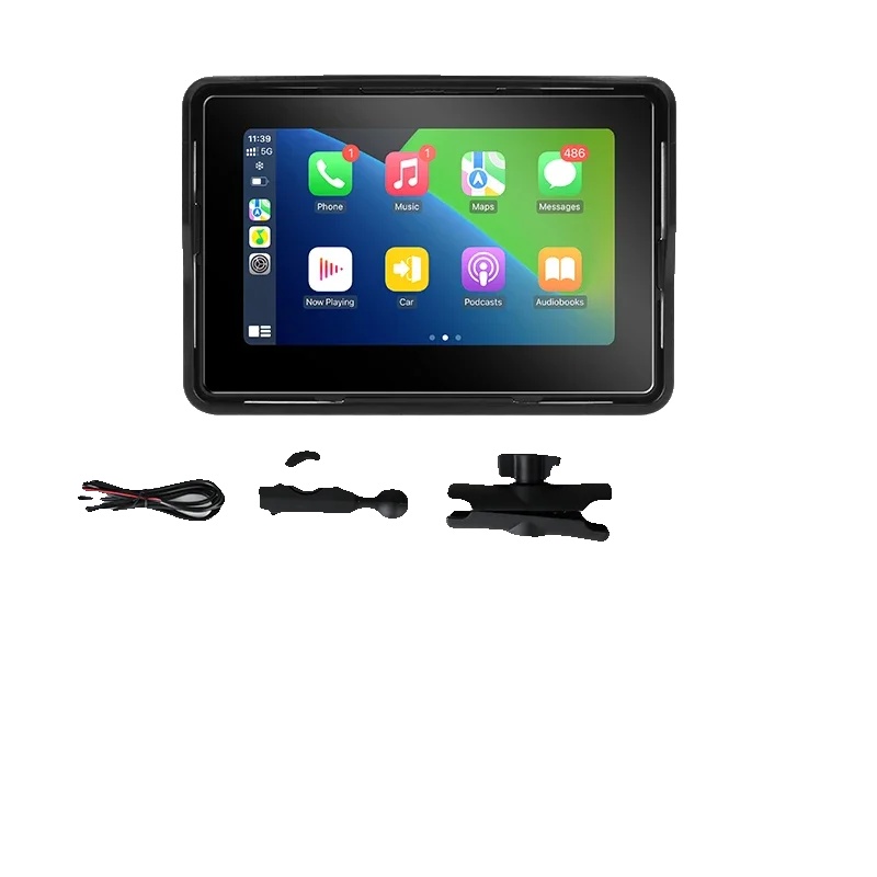 Motorrad Gps, Kabelloses Carplay, Wasserdichtes Design, Mt-00 Kein Dvr, Keine-a