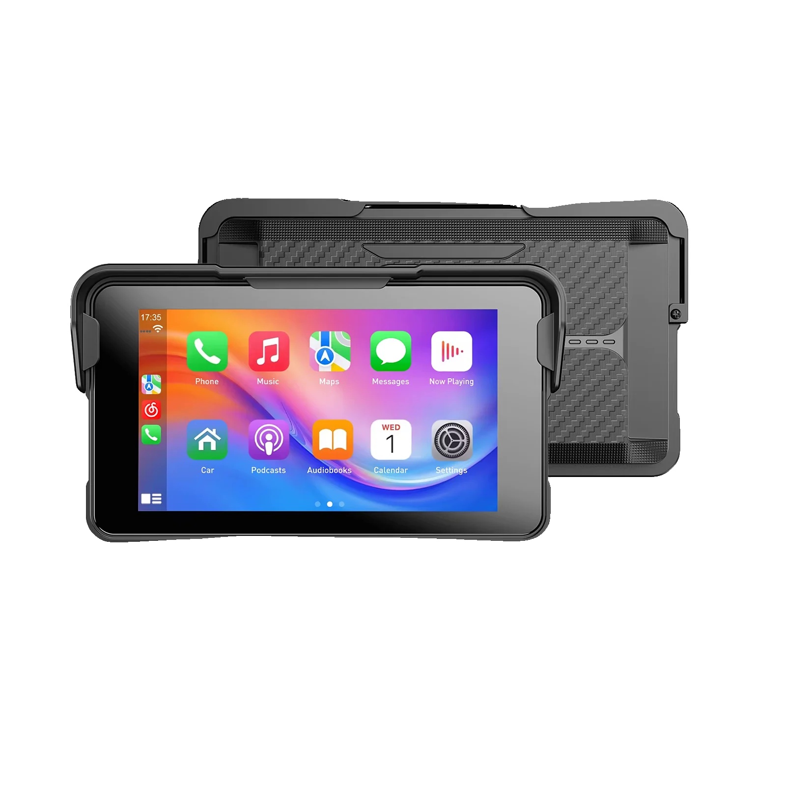 Carplay, 5 Zoll Touchscreen, Ip67 Wasserdicht, Bluetooth 5.0, Usb Typ-c Schnittstelle, Unterstützt Die Meisten Motorräder