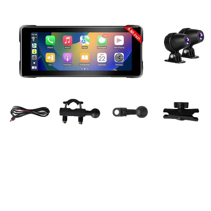 Gps-navigationsgerät, Kabelloses Carplay, Android Auto-kompatibilität, 1080p Dvr, Keine