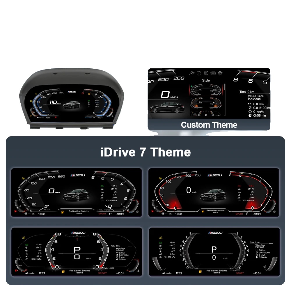 Digitales Messgerät Bildschirm Cluster, Drahtloses Carplay, Adaptiver Tempomat, F20 Standardversion