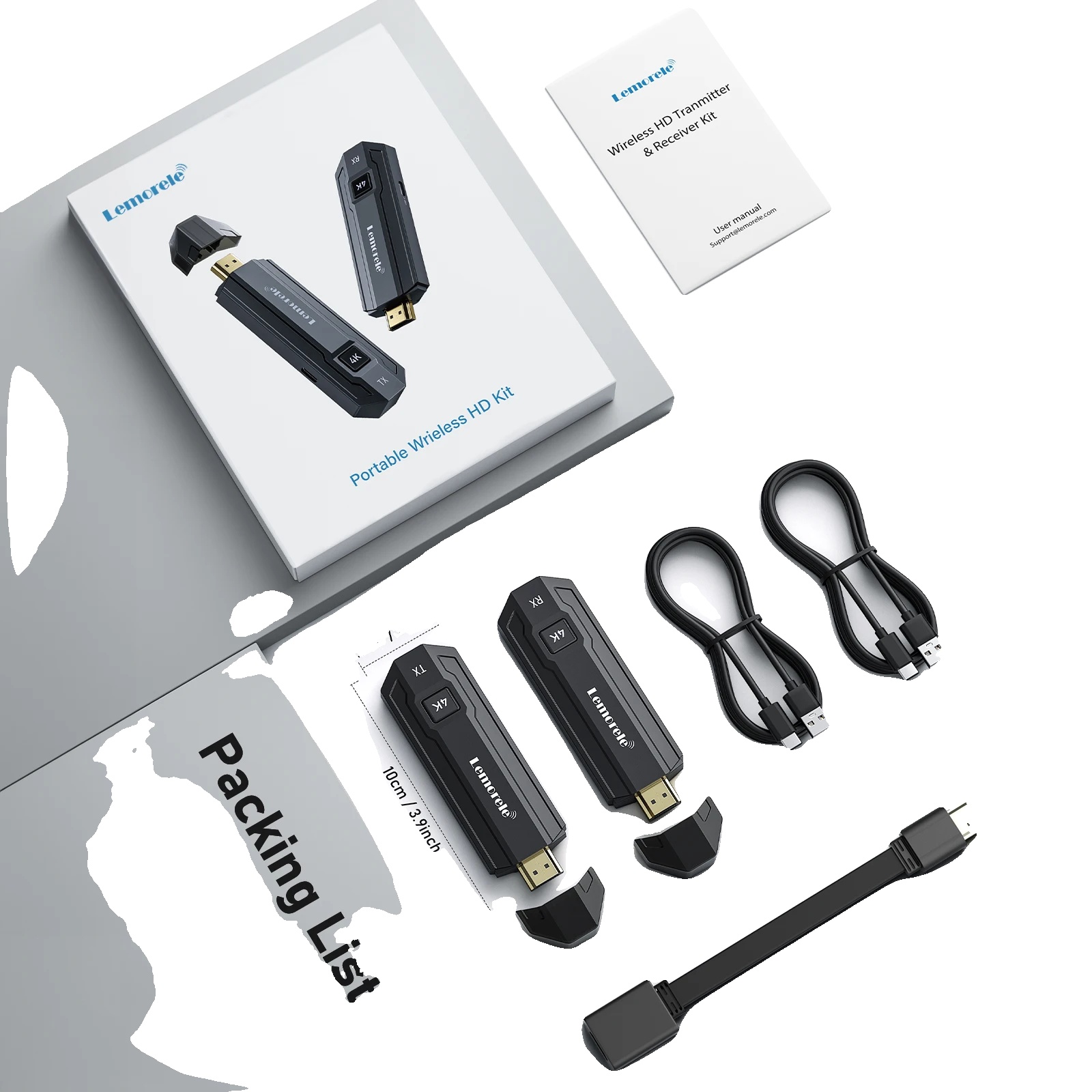 Drahtloser Hdmi-transmitter, 4k-auflösung, Lange Übertragungsreichweite, 4k