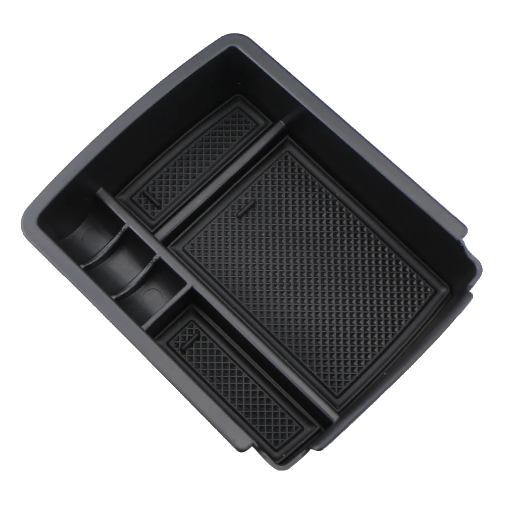 Armlehnen-aufbewahrungsbox, Abs-kunststoff, Standardgröße, Kompatibel Mit Golf 7 Mk7, Armlehnen-aufbewahrungsbox-typ, Schwarz
