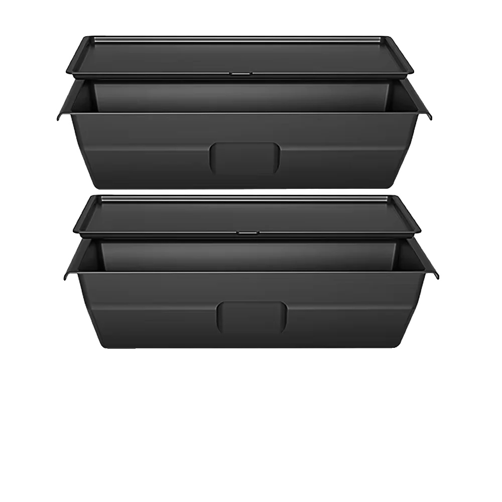 Unter Sitz Aufbewahrungsbox, Umweltfreundliches Material, Verbesserte Sicherheitsmerkmale, Vorder-abs 2pcs