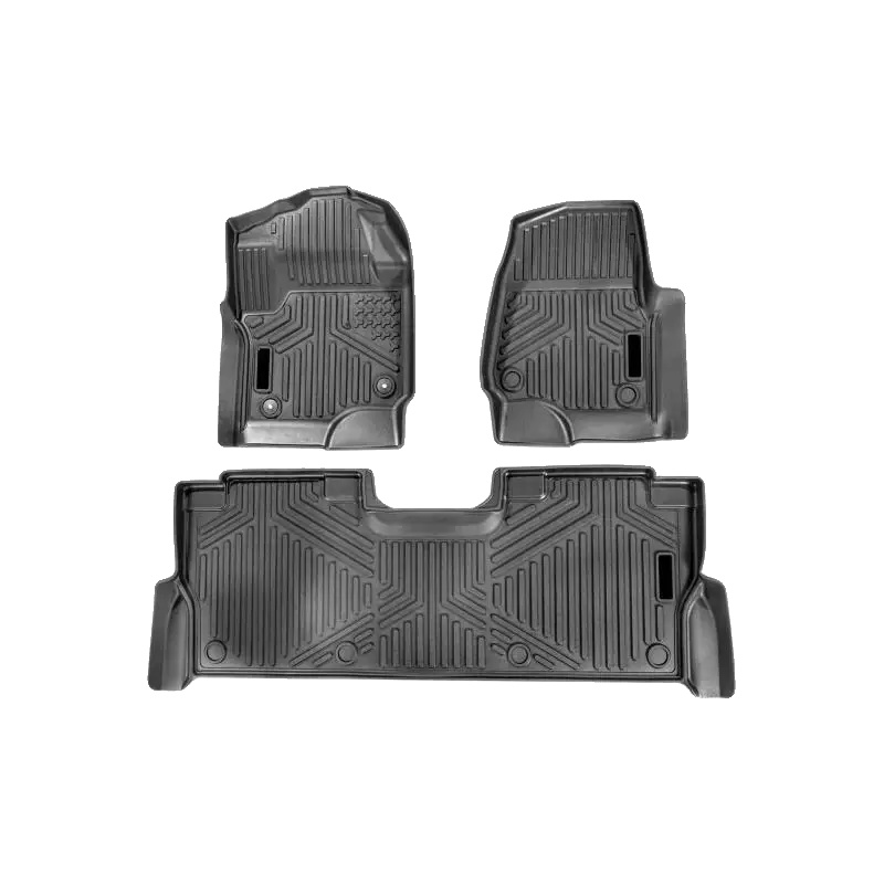 Automotive Fußmatte, Tpe-material, Rutschfestes Design, Wasserdichter Schutz, Perfekte Passform Für Ford-modelle 2017-2022, Einschließlich 3 Vorderer