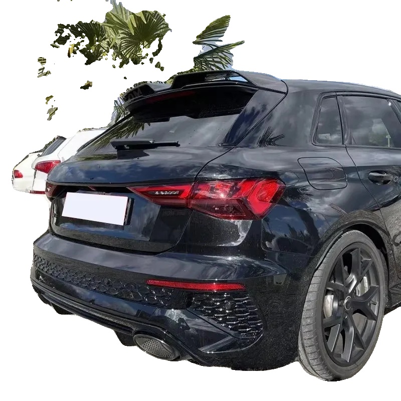 Heckspoiler, Premium-qualität Abs-kunststoff, Passt Für 8y Sportback 2021-2024, Einfache Installation, Glänzende Schwarze Oberfläche, Verbesserte