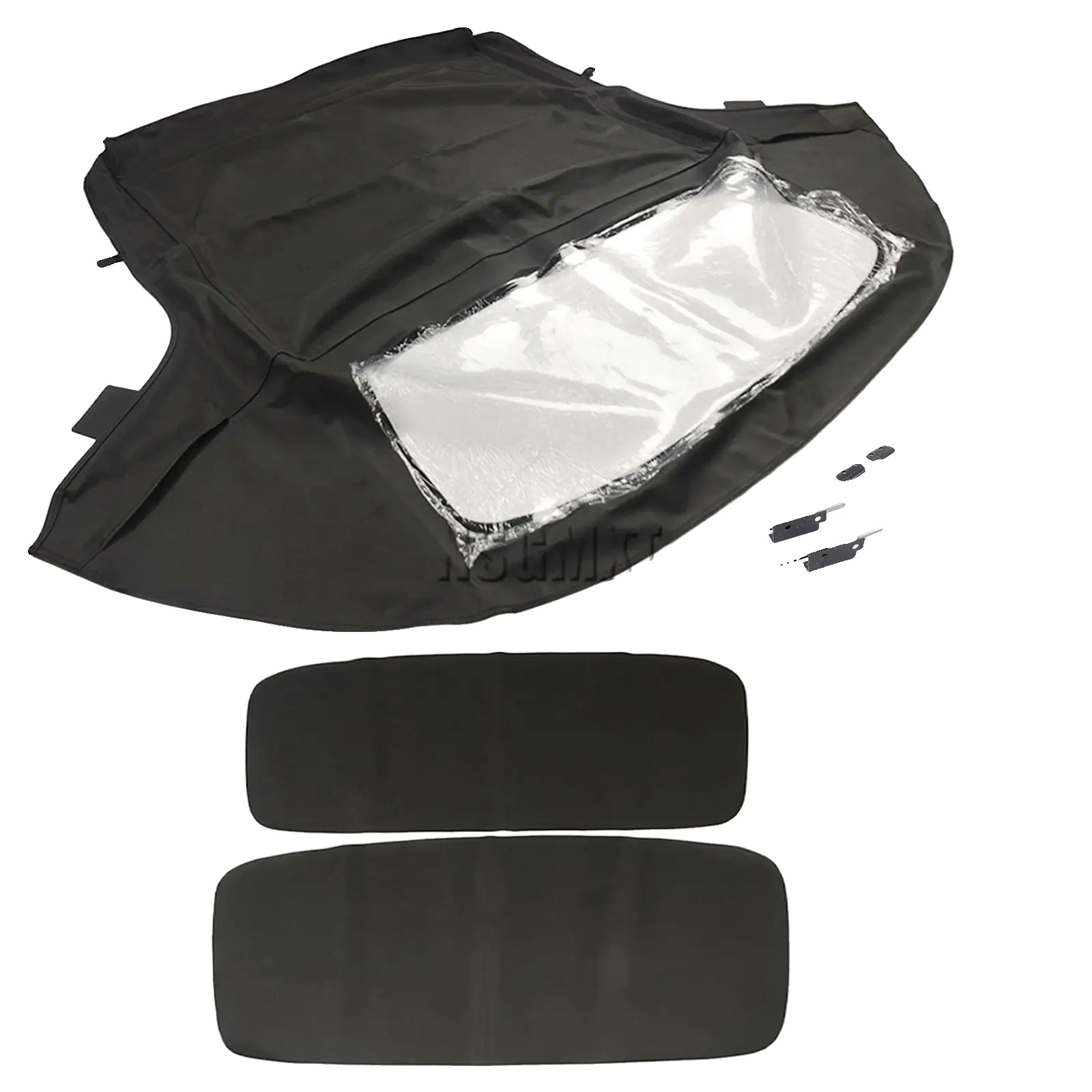 Verdeckersatz, Material: Schwarzes Twill, Länge: 54 Cm, Breite: 53 Cm, Höhe: 10 Cm, Gewicht: 5,6 Kg