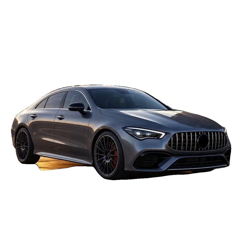 Grill, Ingenieurkunststoffe, Kompatibel Mit Mercedes Benz Cla W118, Maßgeschneidert Für Amg Gt Pan American Design, Verbesserter Luftstrom, Schwarze