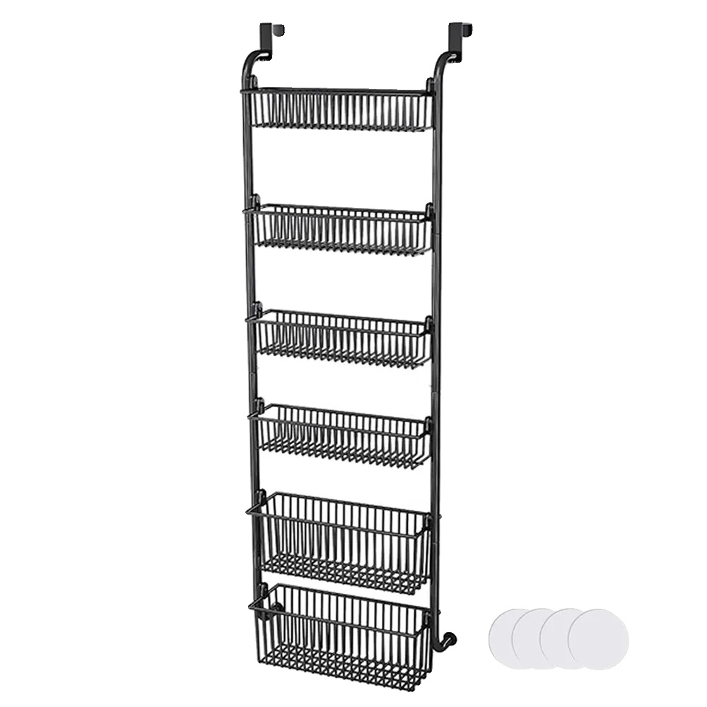 Hängender Organizer, Mehrschichtiges Design, Platzsparende Lösung, Schwarz