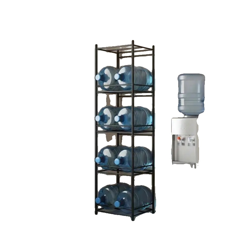 Wasserkrugregal, Hält 5 Flaschen, Kompaktes Design, Typ1