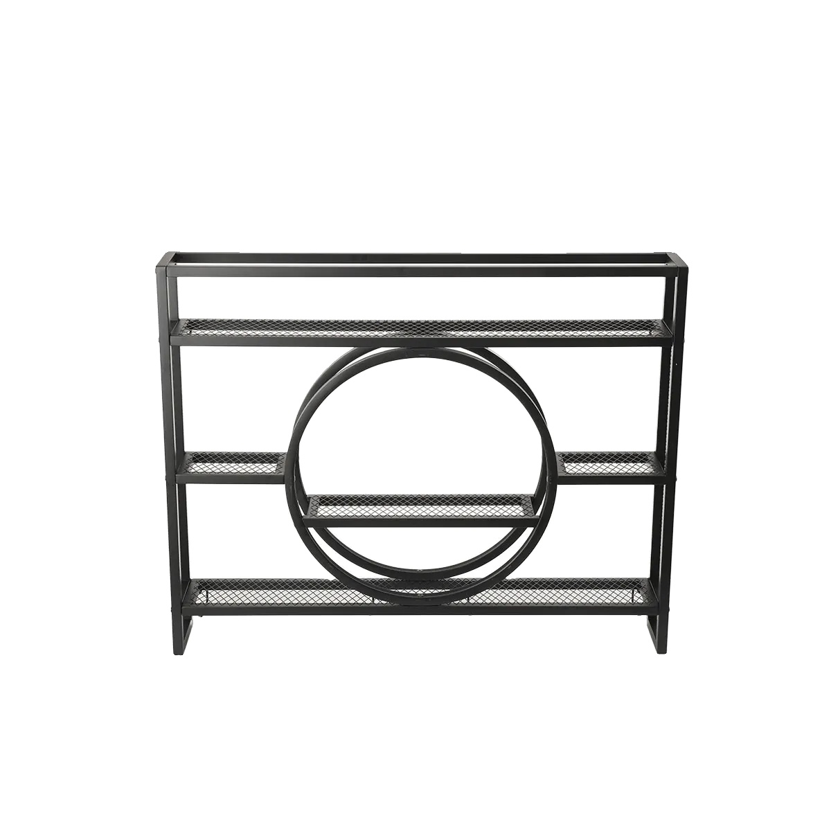 Weinregal, Modernes Design, Wandmontierte Aufbewahrung, 120x15x80cm