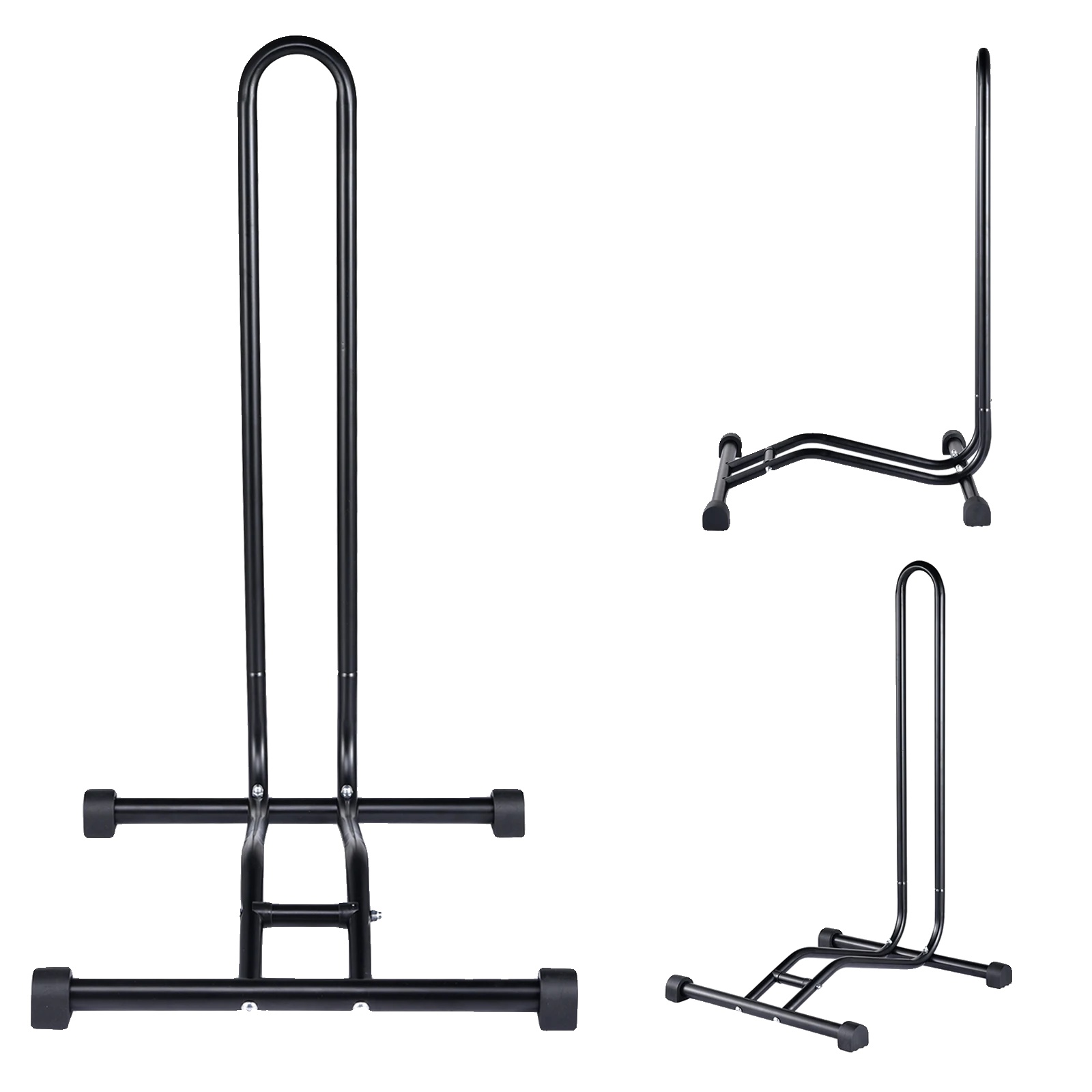 Fahrradständer, Stahlmaterial, Abmessungen 45x41x73 Cm, Verpackungsgröße 59x15,5x7 Cm, Anpassungsfähigkeit Der Vorderreifenbreite 3,2-5,8 Cm, Geeignet