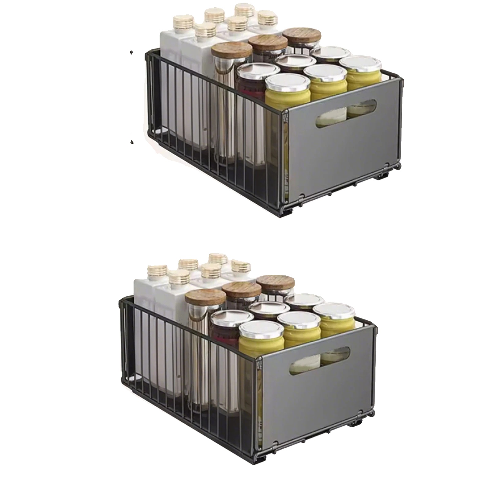 Lagerregal, Ausziehbarer Organizer, Umweltfreundliches Design, C