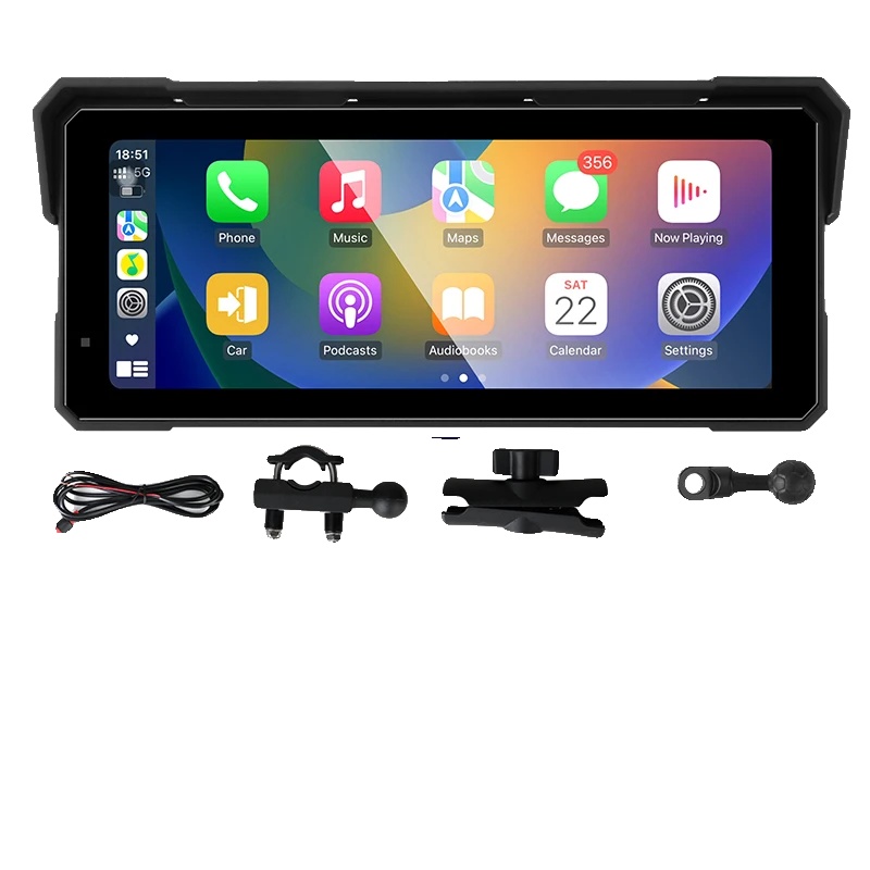 Gps-navigationssystem, Wasserdichtes Design, Kabellose Konnektivität, 8.1 Kein Dvr, Keine