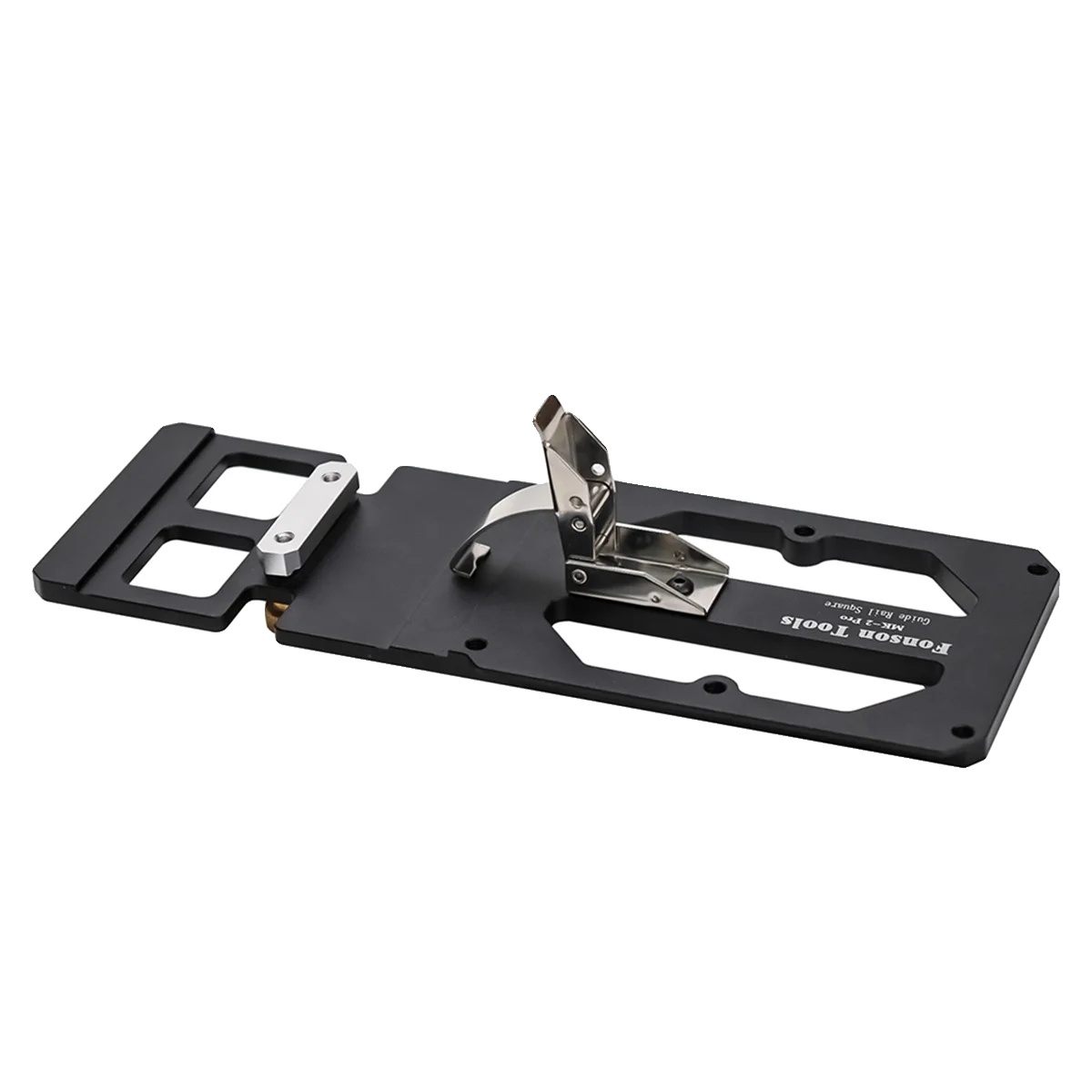 Führungslehre Für Tauchsäge, 90° Winkel, Langlebige Aluminiumlegierung, Schwarz