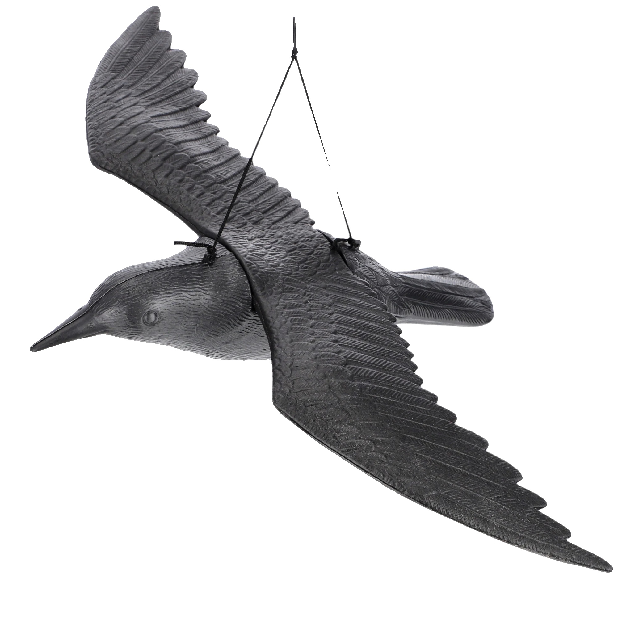 Vogelabwehr, 56 Cm Höhe, Kunststoffmaterial, Realistische Erscheinung, Geeignet Für Balkone, Effektiv Gegen Tauben Und Stare