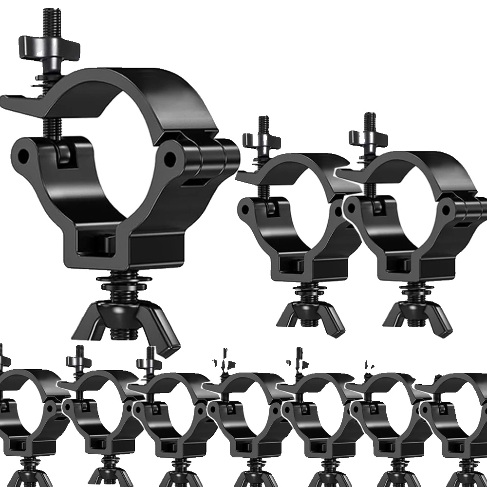 Beleuchtungsklemme, Schwerlast-aluminium, Kompatibel Mit 48-51mm Leuchten, Entworfen Für Moving Head Licht, Stromquelle Ac, Lichtstrom Weniger Als 60