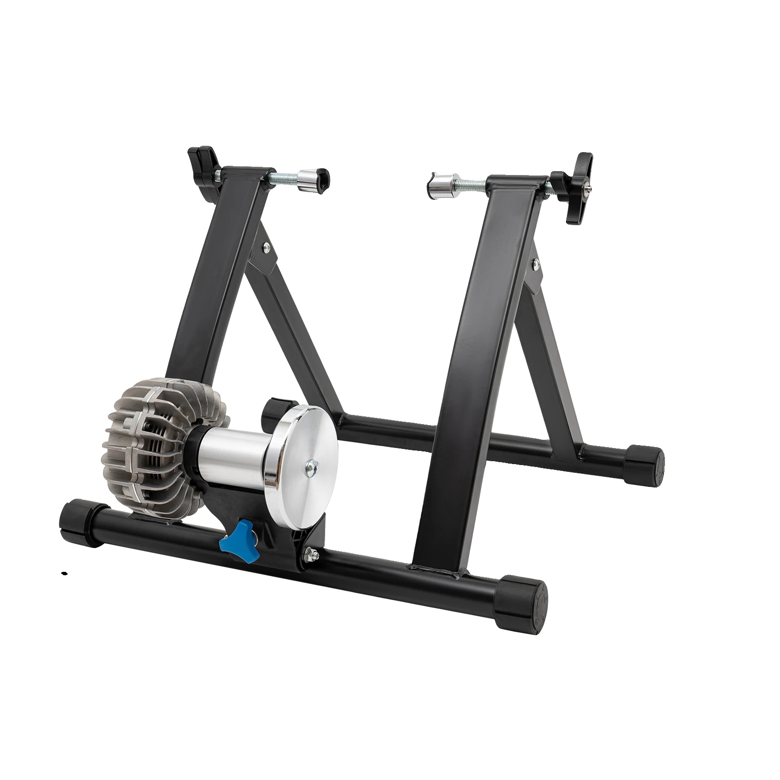 Indoor-fahrradtrainer-ständer, Verstellbares Design, Robuste Konstruktion, Schwarz