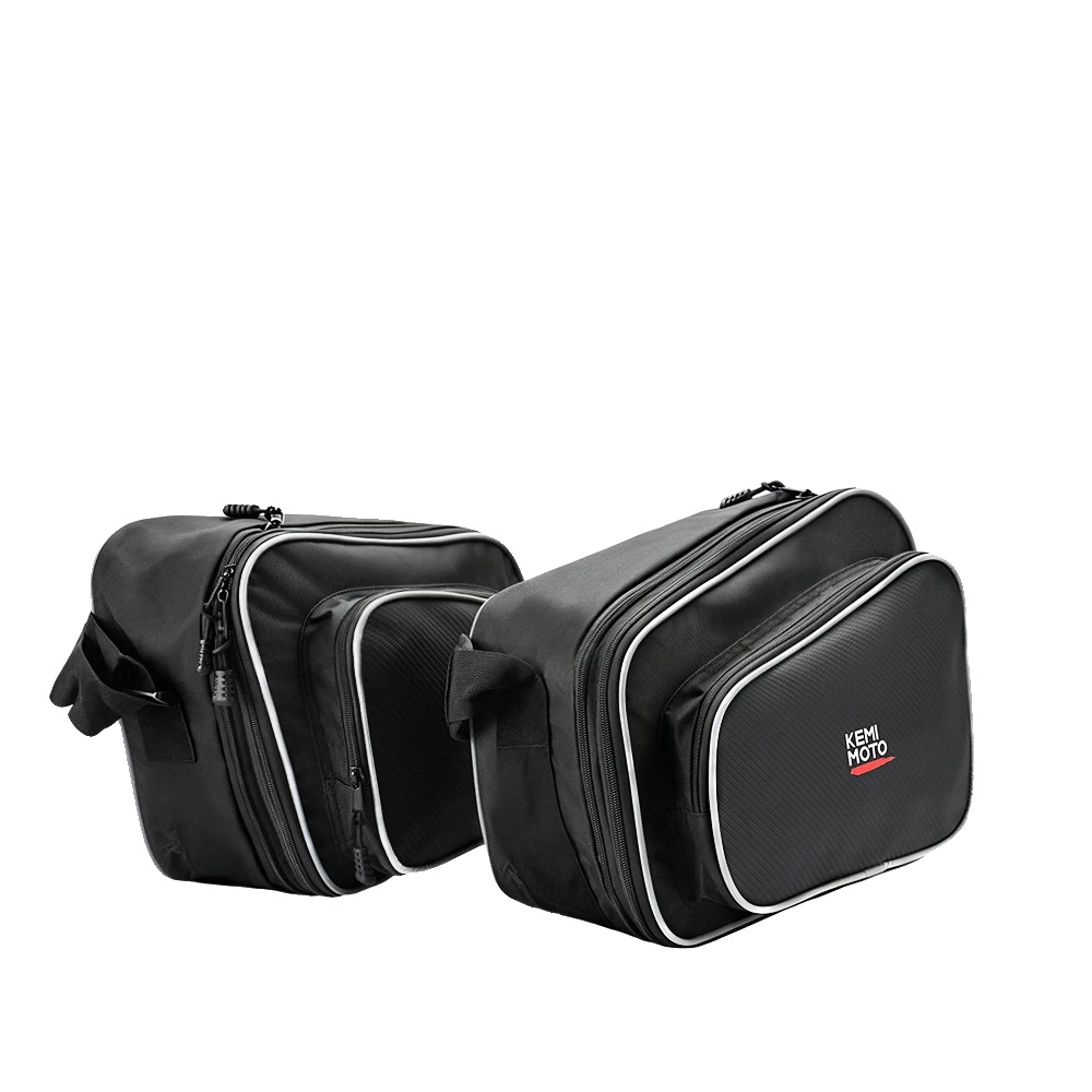 Motorrad-innentaschen, Wasserdichtes Material, Verstellbarer Schultergurt, Stil2 Schwarze Taschen