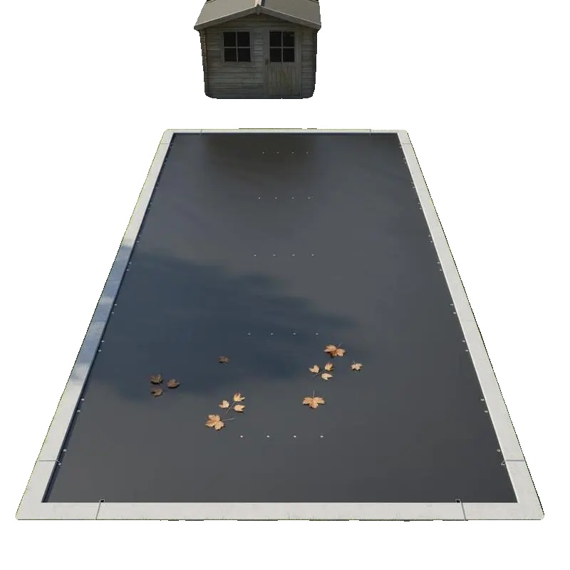 Poolabdeckung, Wasserdicht, Strapazierfähiges Design, Schwarz
