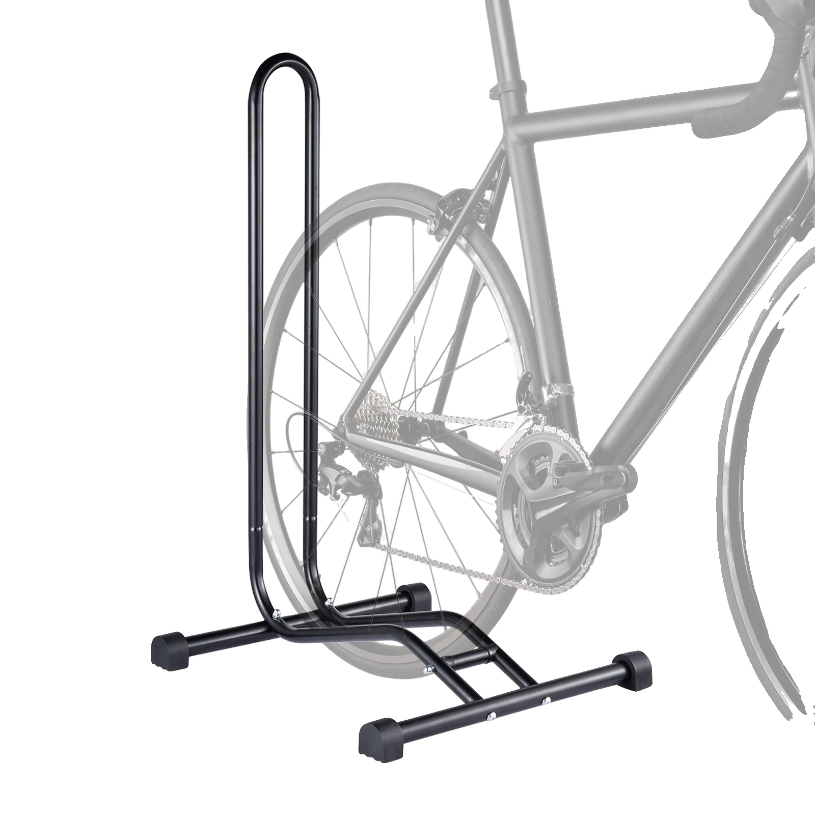 Fahrradständer, Stahlkonstruktion, Abmessungen 45x41x73 Cm, Verpackungsgröße 59x15,5x7 Cm, Anpassungsfähigkeit Der Vorderreifenbreite 3,2-5,8 Cm,