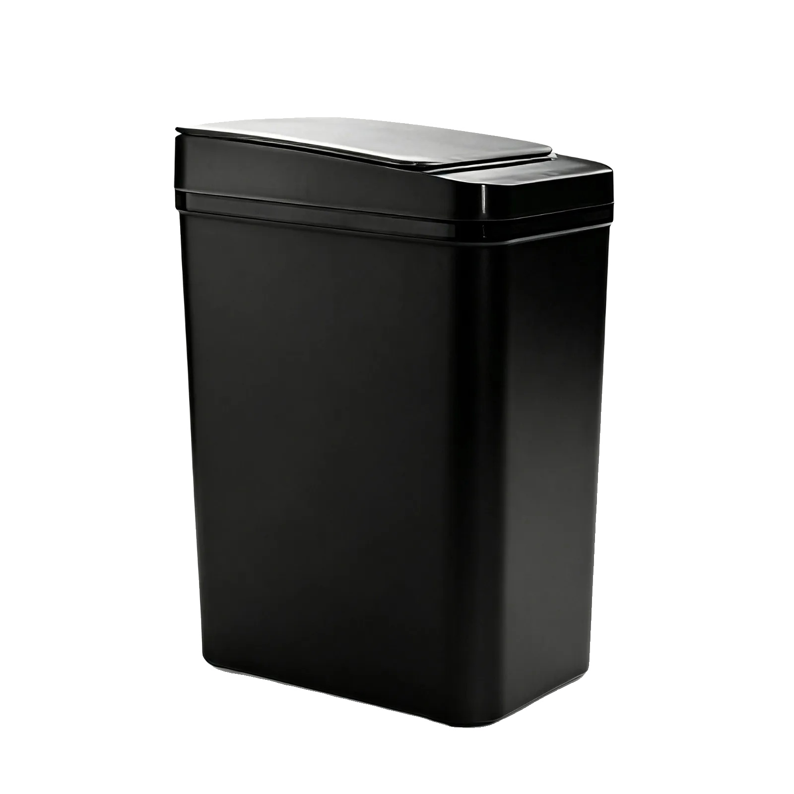 Mülltonne, Berührungslose Bedienung, Langlebige Abs-konstruktion, Schwarz-12l