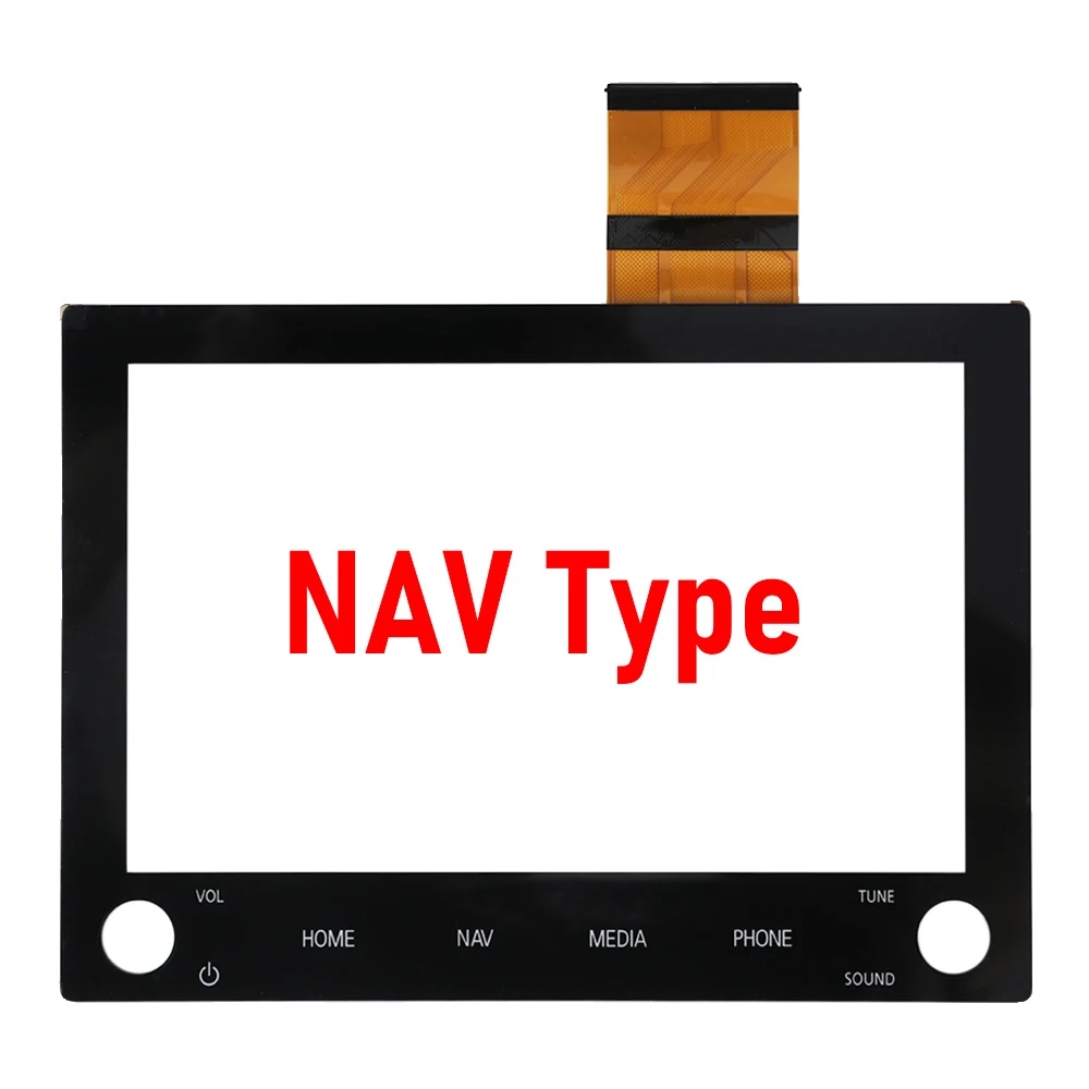 Touchscreen-digitizer, 8 Zoll Kompatibilität, Einfache Installation, Mit Nav-typ