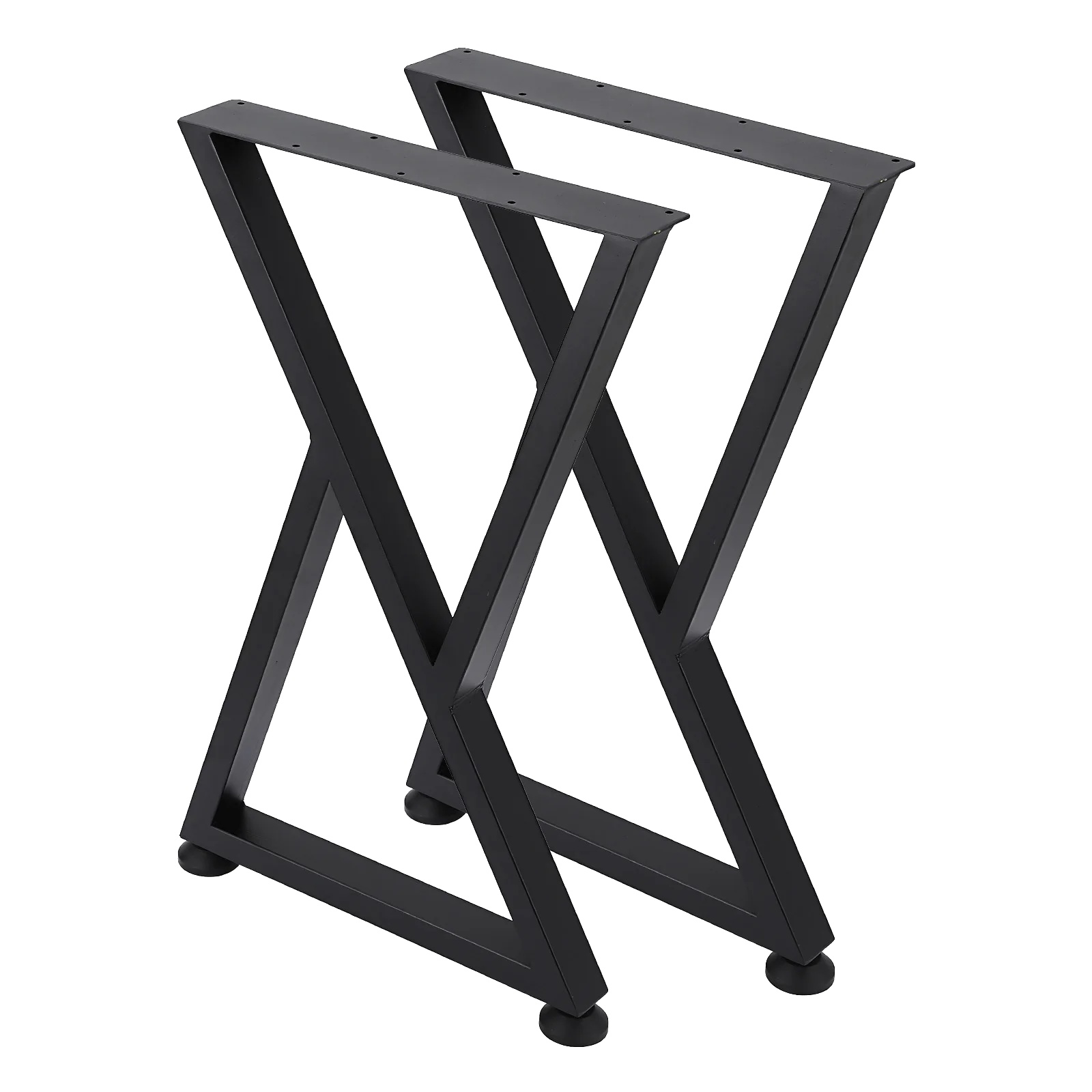 Tischbeine, Schwere Belastbarkeit, Einfache Installation, 45,7x9,9x71 Cm, Schwarz