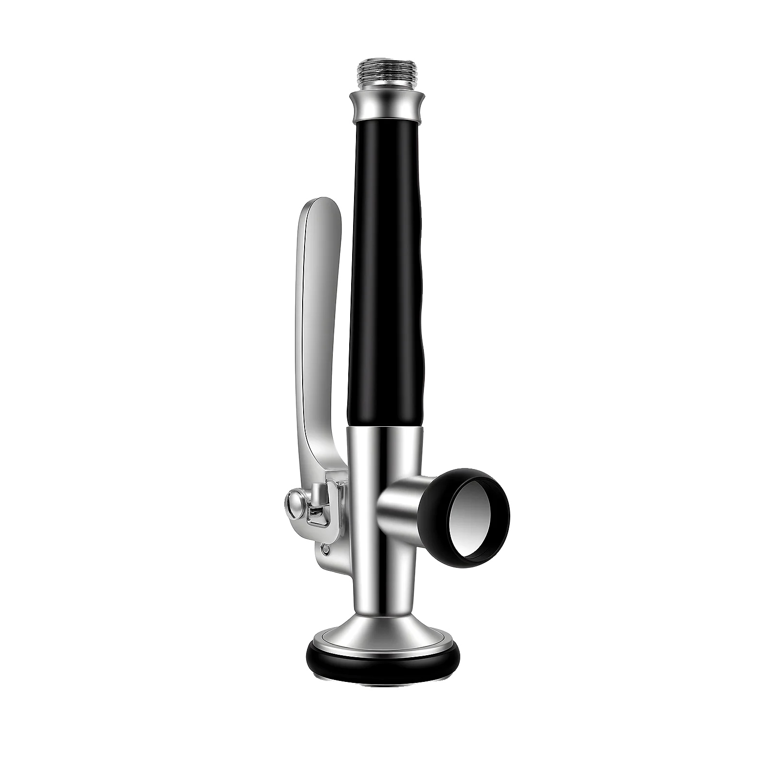 Küchensprühkopf, Ergonomischer Griff, Effizienter Wasserfluss, Schwarz