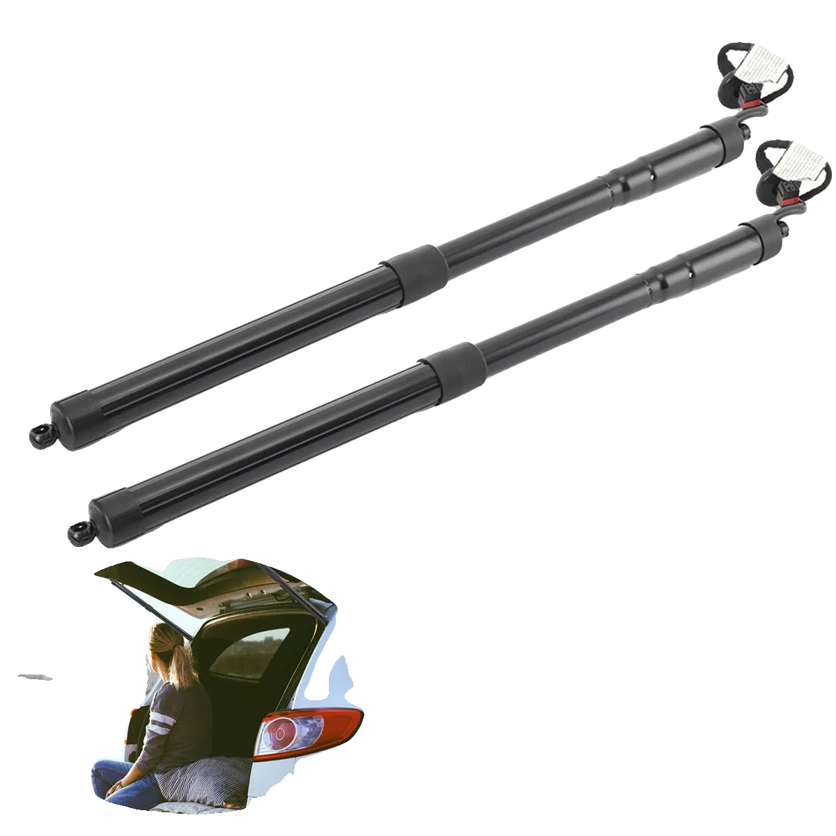 Gasfeder Heckklappenstütze, Hochwertiges Metall, Standardgröße Für Volvo Xc40, Kompatibel Mit Volvo Xc40-modellen, Mehrschichtdichtungsleistung,