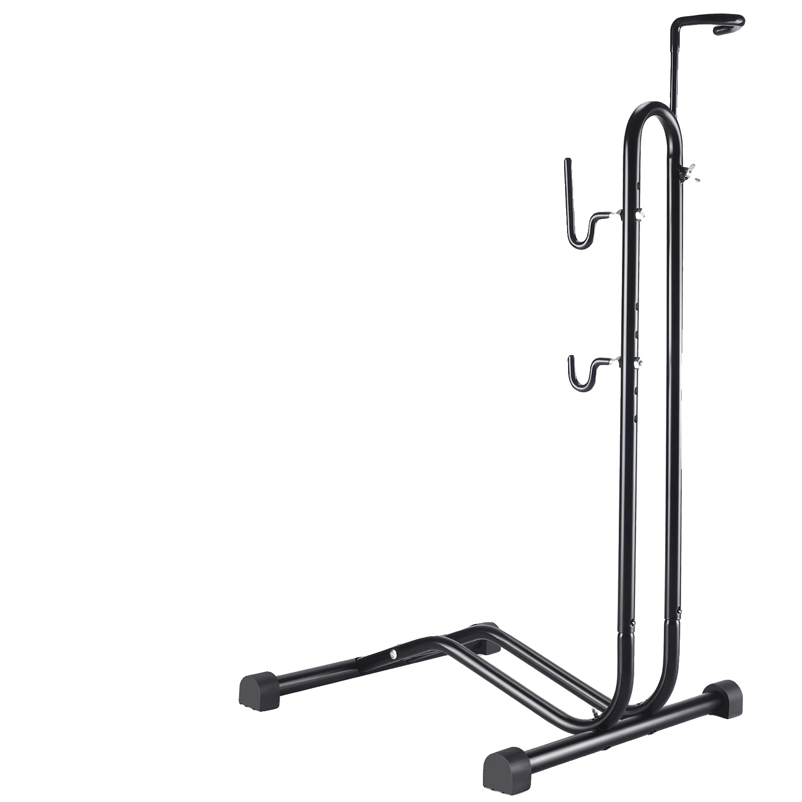 Fahrradständer, Stahlmaterial, 48 X 24 X 45 Cm Abmessungen, Unterstützt 60 Kg, Rutschfeste Gummifüße, Kompatibel Mit Den Meisten Fahrrädern