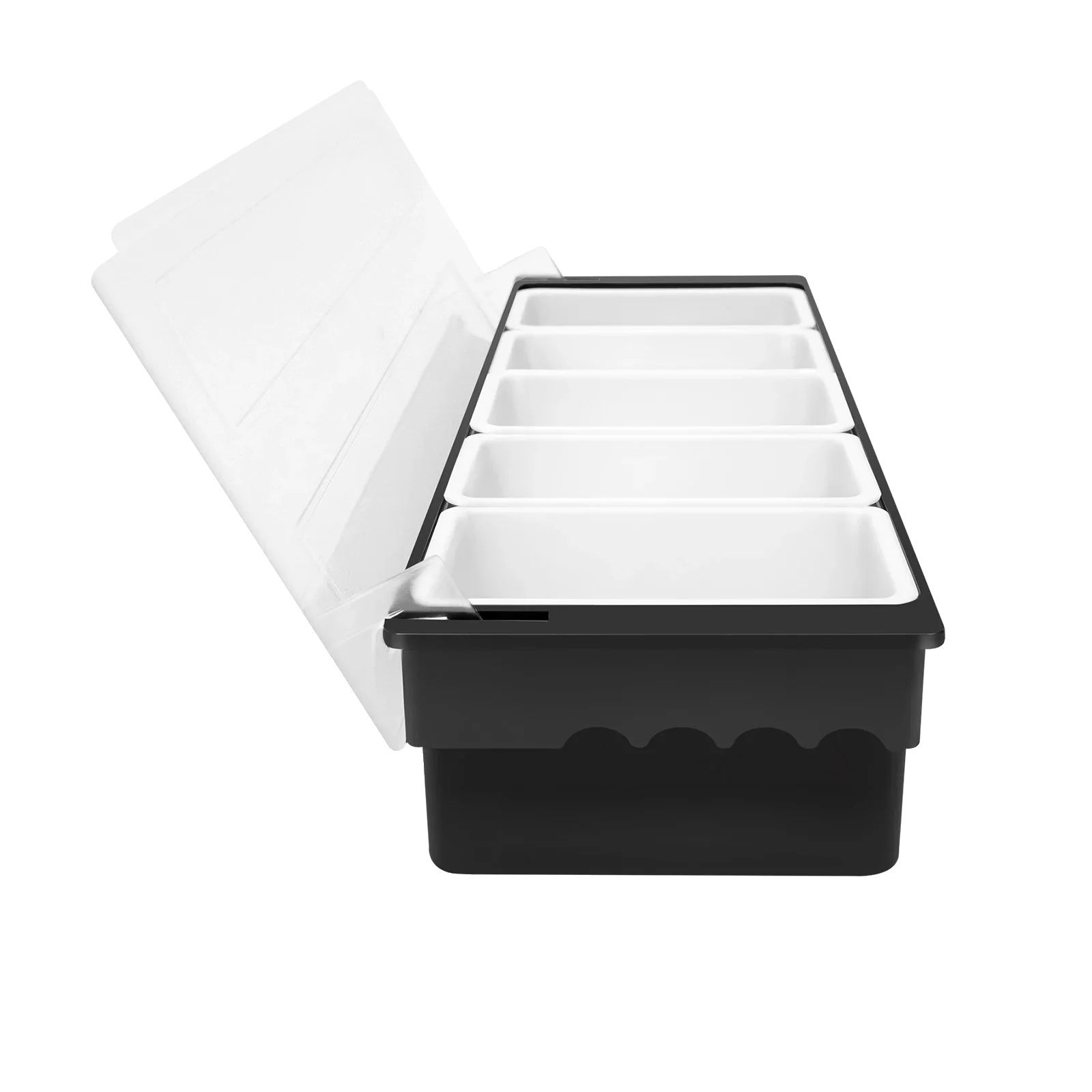 Zutatenbehälter, Große Kapazität, Langlebiges Material, Schwarz
