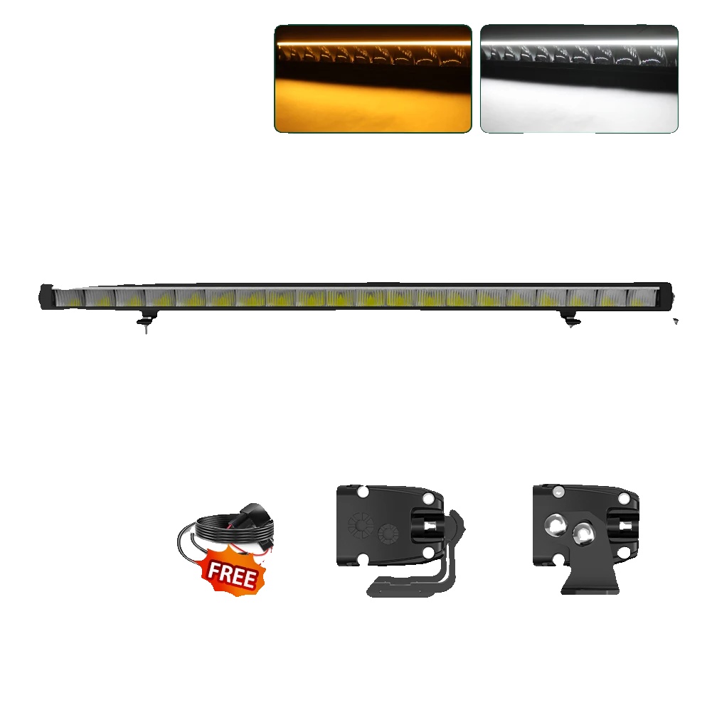 Lichtleiste, Langlebige Aluminiumkonstruktion, Vielseitige Helle Beleuchtung, 42inch Mit Draht