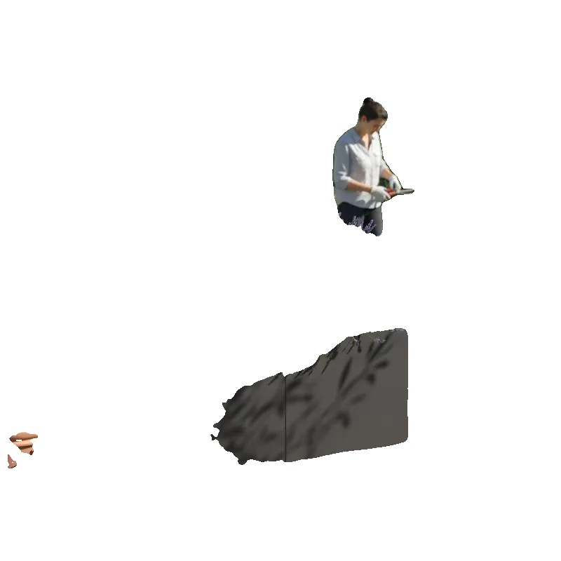 Pflanzer, Metallkonstruktion, Stilvolles Außendesign, Schwarz