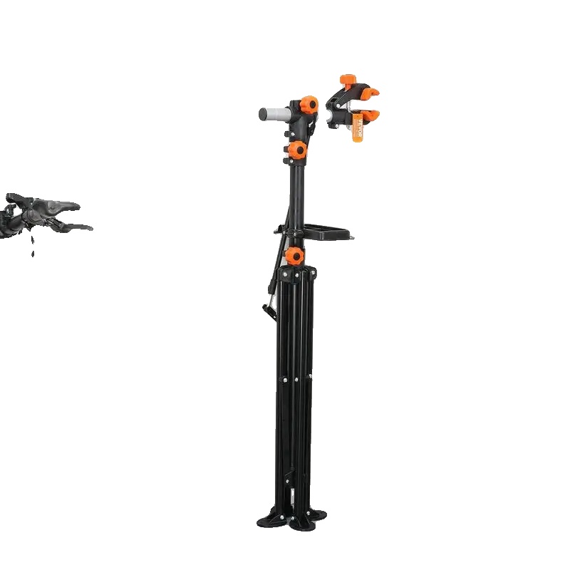 Fahrradreparaturständer, Aus Robustem Stahl, Höhenverstellbar Von 38-65 Zoll, 80 Lbs Tragfähigkeit, 360-grad-schwenkklammer, Werkzeughalter