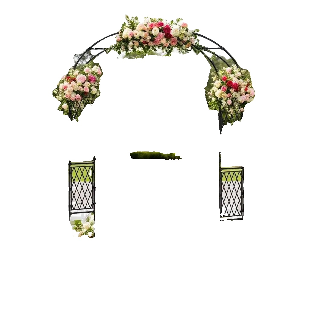 Gartenlauben-spalier, Wetterfest, Elegantes Design, 86.6 X 59inch