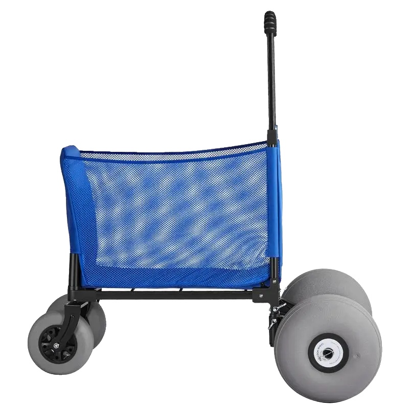 Strandwagen, Schwerlast, Höhenverstellbar, Schwarz