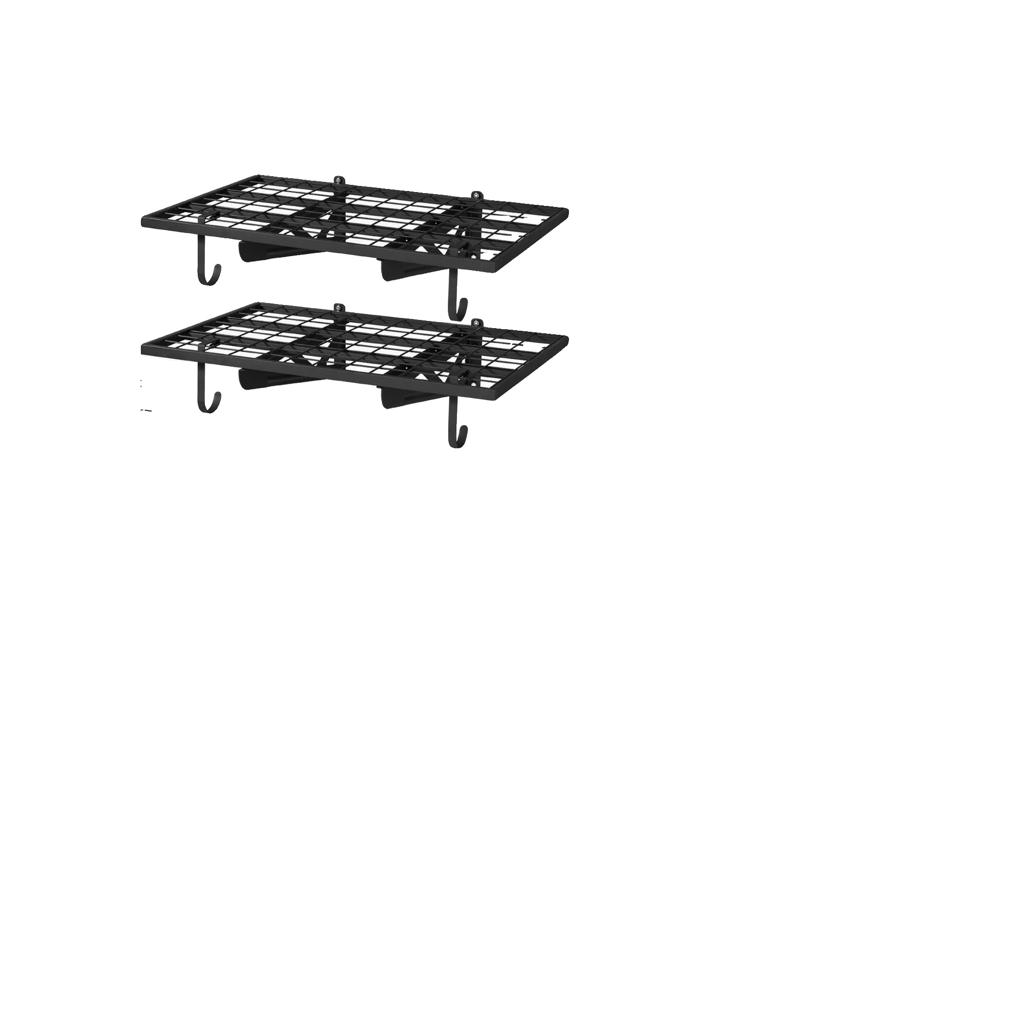 Wandgaragenregale, 113 Kg Pro Regal, Wandmontierte Aufbewahrung, 24x36inch