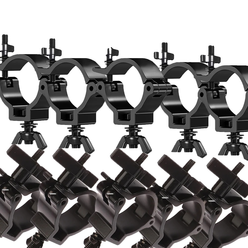 Bühnenscheinwerferklemme, Robuste Konstruktion, 100 Kg Tragfähigkeit, 10stück, Eu-stecker