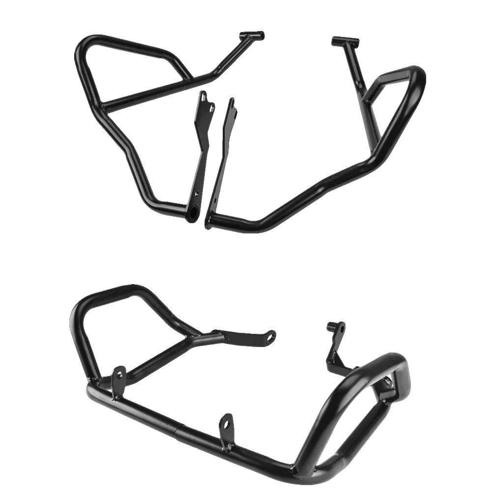 Sturzpads Set, Motorschutz, Einfache Installation, Obere Und Untere Balken