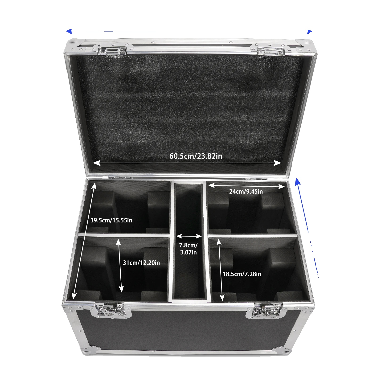 Flight Case, Robuste Schutz, Einfache Mobilität, Schwarz
