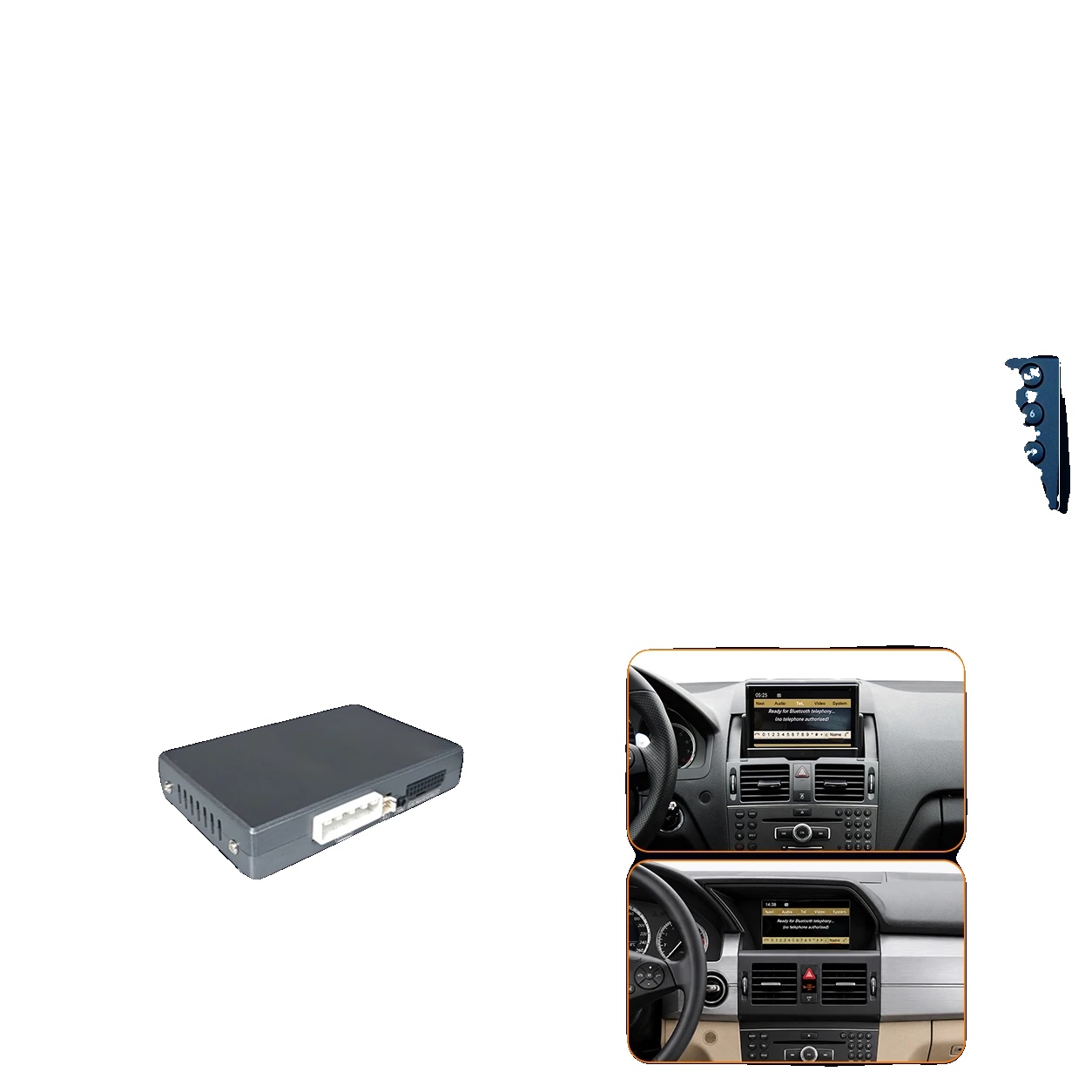 Drahtlose Decoder-box, Carplay-unterstützung, Android Auto-kompatibilität, Ntg4.0 (nicht Geeignet Für W204)