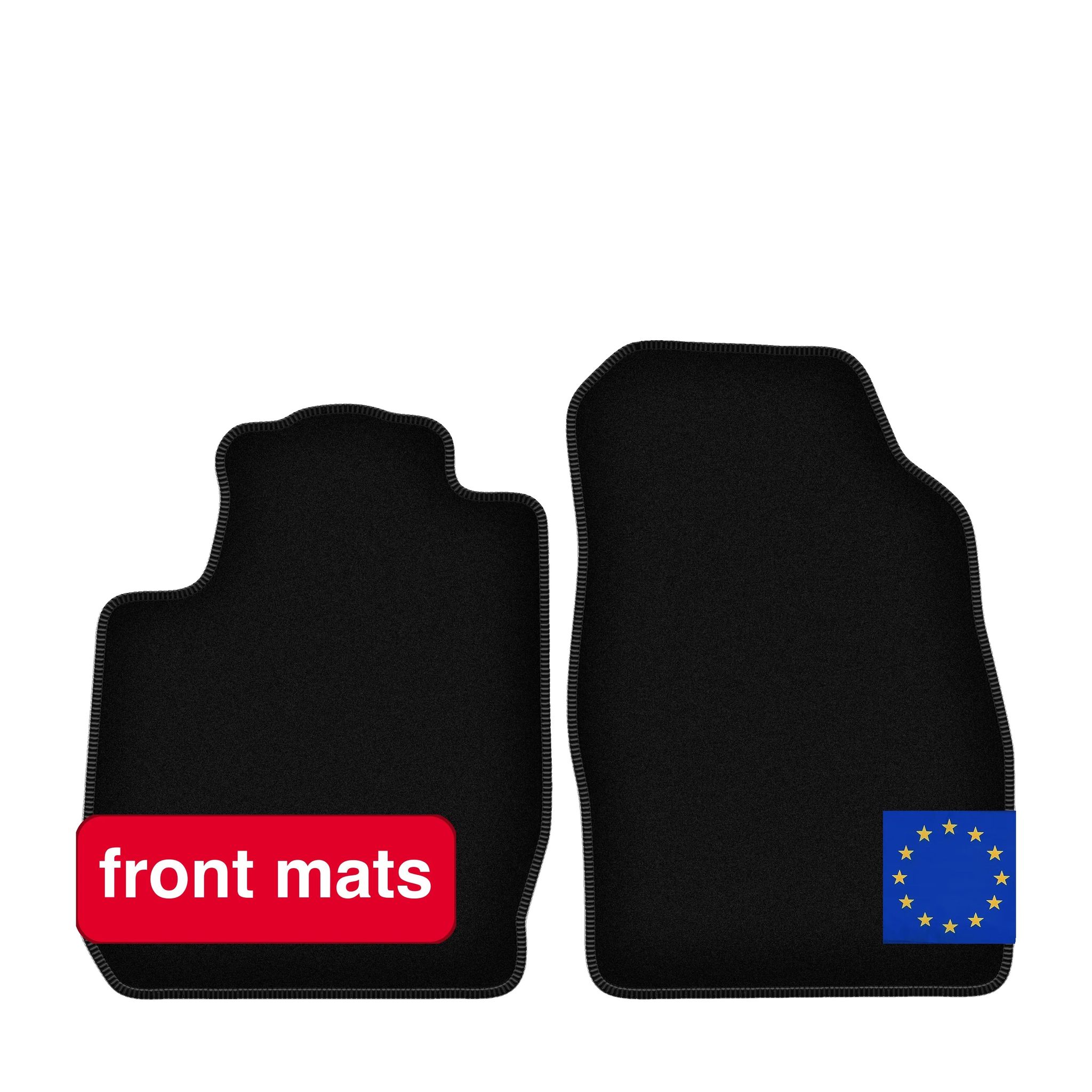 Vorderwagenmatten, Synthetische Faser, Standardpassform Für Ford Streetka, Schwarz