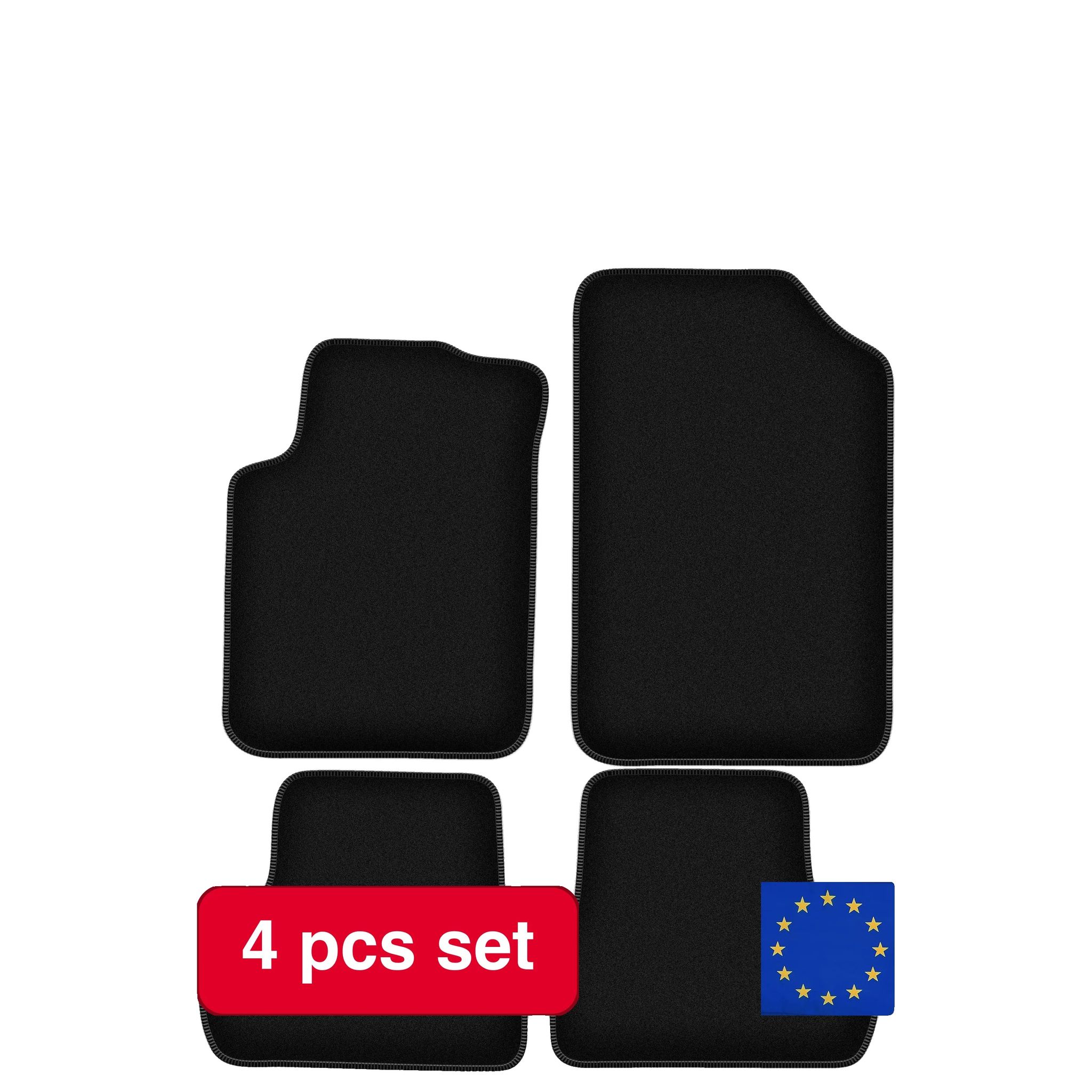 Mats, Luxus-umgebungsdesign, Kompatibel Mit Citroen C3, Schwarz